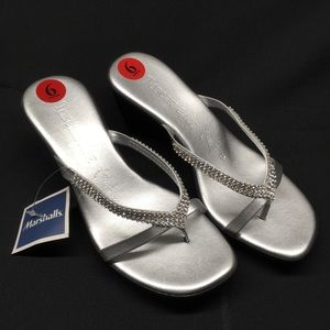 Sliver dress sandal